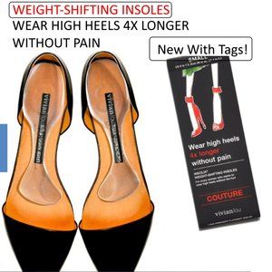 Weight-Shifting high heel insoles!NWT sz 6, 6.5, 7